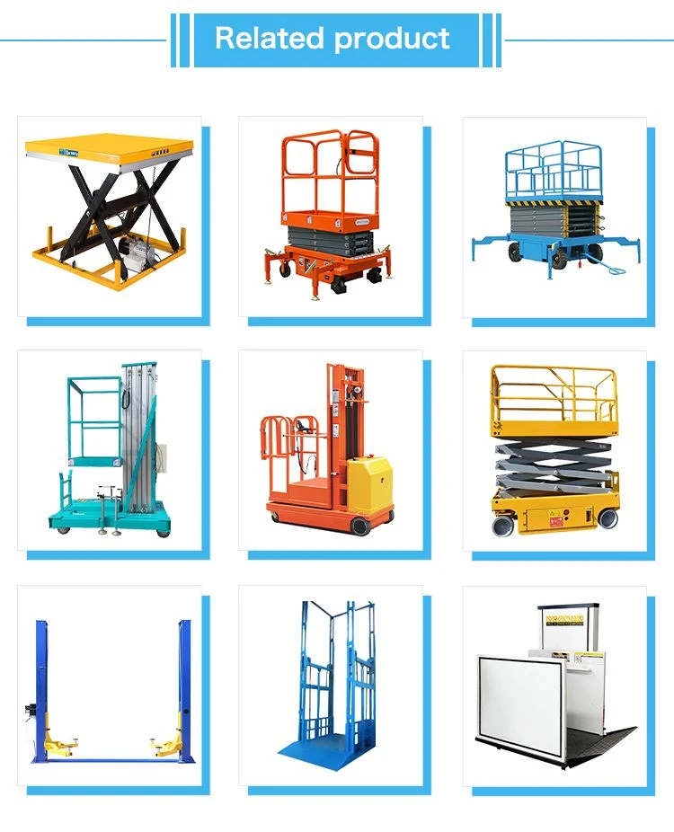 semi electric scissor lift semi electric scissor lift