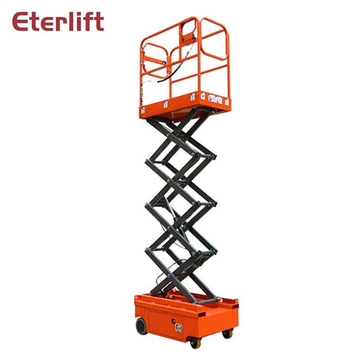 Kleine mobile Hebebühne