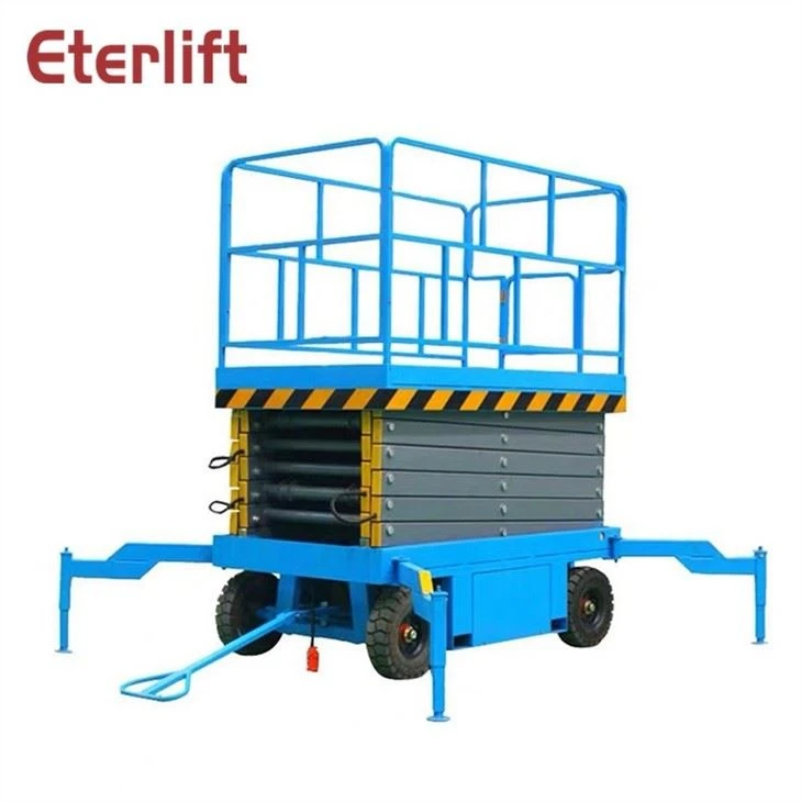 Semi-electric Movable Lifting Platform