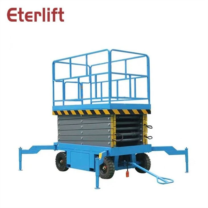 Semi-electric Movable Lifting Platform
