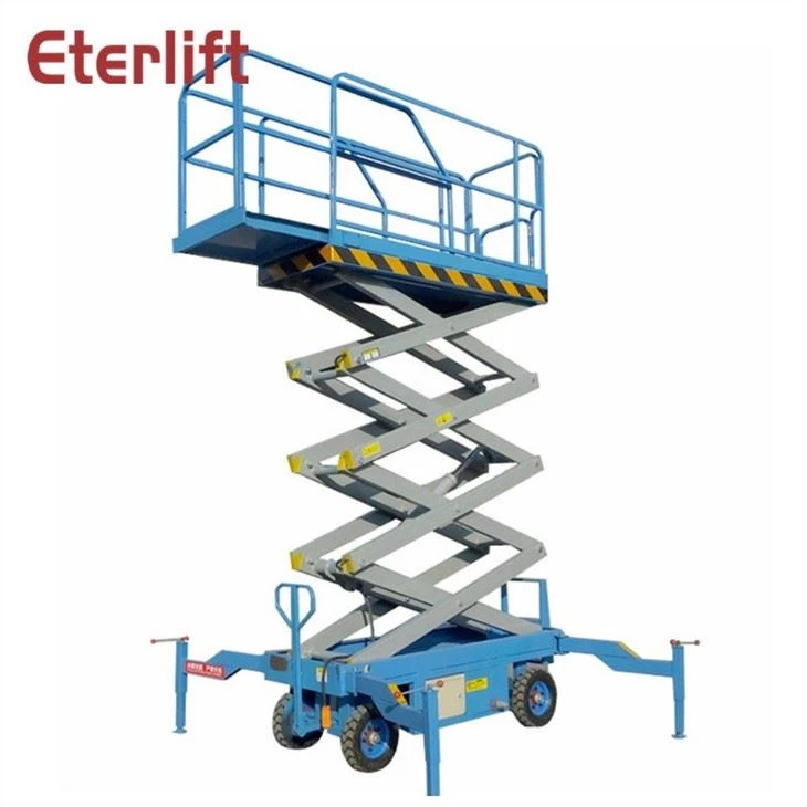 Semi-electric Movable Lifting Platform