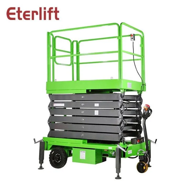 Semi Electric Scissor Lifting Platforms
