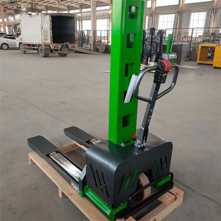 Self Lifting Forklift Stacker