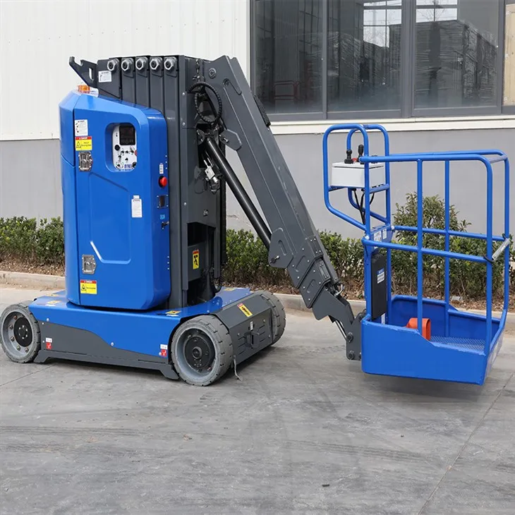 Selbst-vertikaler Mastlift mit Ausleger