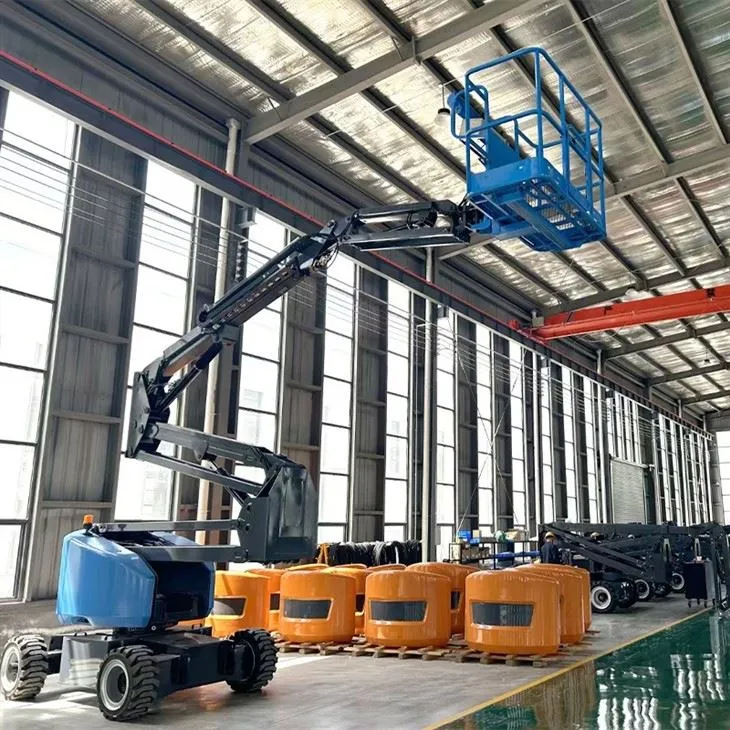 Telescopic Boom Lift for Aerial Work
