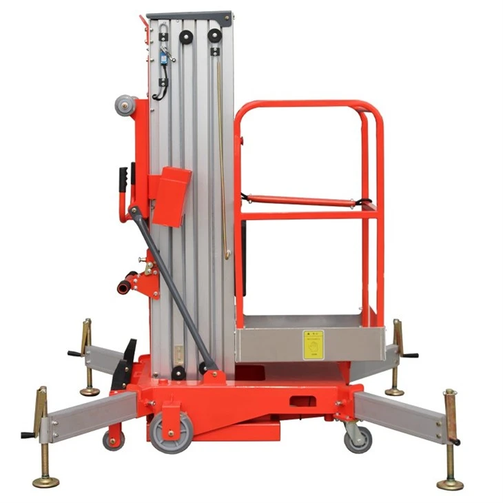 Vertical Single Mast Personnel Lift